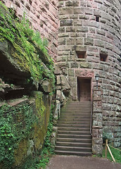 Image showing Haut-Koenigsbourg Castle detail