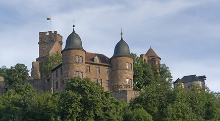 Image showing Wertheim Castle at summer time