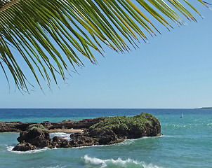 Image showing Dominican Republic coastal scenery