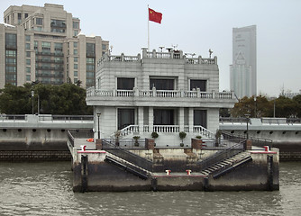 Image showing Shanghai at Huangpu River