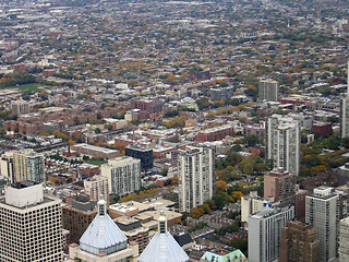 Image showing Chicago aerial view