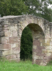 Image showing old historic archway