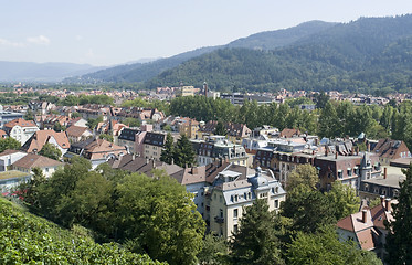 Image showing Freiburg im Breisgau at summer time