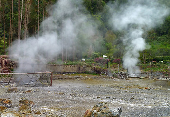 Image showing hot spring at the Azores