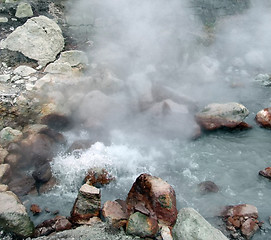 Image showing hot spring detail