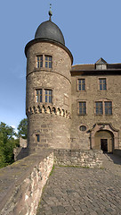 Image showing Wertheim Castle detail at summer time