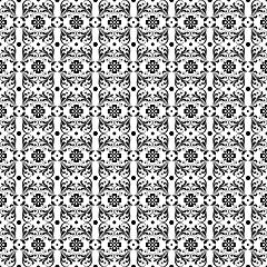 Image showing Seamless floral pattern