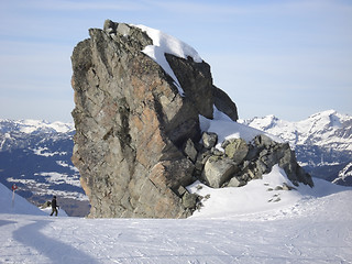 Image showing ski piste in Montafon