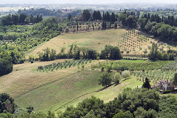 Image showing Tuscany landscape