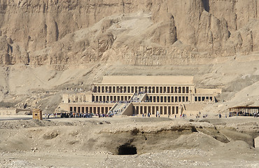 Image showing Mortuary Temple of Hatshepsut in Egypt