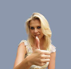 Image showing Thumbs Up