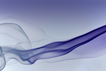 Image showing abstract blue smoke detail