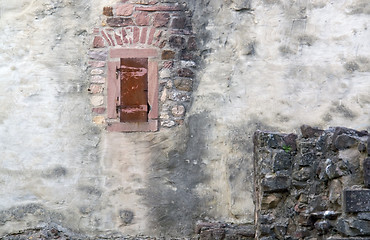 Image showing wall detail of the Hochburg Emmendingen