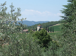 Image showing Chianti in Tuscany