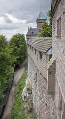 Image showing Haut-Koenigsbourg Castle in France