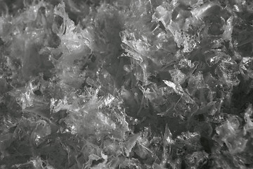 Image showing plastic flakes background