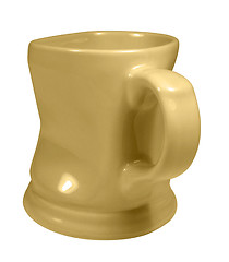 Image showing dented yellow cup