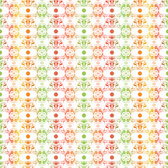 Image showing Seamless floral pattern