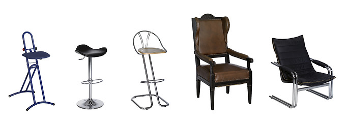 Image showing various chairs