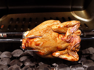 Image showing Roasting on the Spit