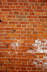 Image showing Red brick wall.