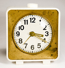 Image showing Ancient alarm clock. 