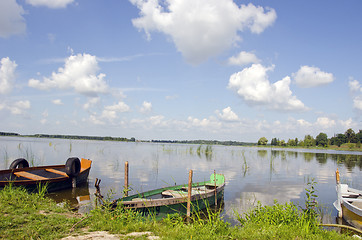 Image showing Resting boats.
