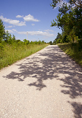 Image showing Countryside road.