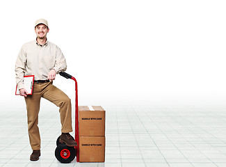 Image showing delivery man