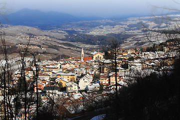 Image showing spormaggiore town in winter