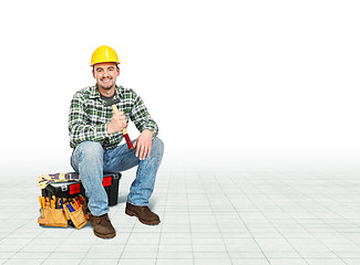 Image showing handyman