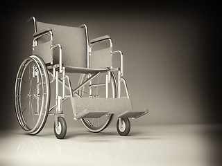 Image showing wheelchair