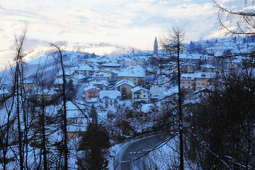 Image showing spormaggiore town in winter