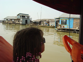 Image showing turist on water