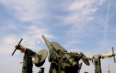 Image showing anti aircraft gun