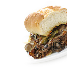 Image showing Steak Sandwich 