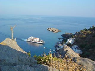 Image showing Last ferry from Loutro