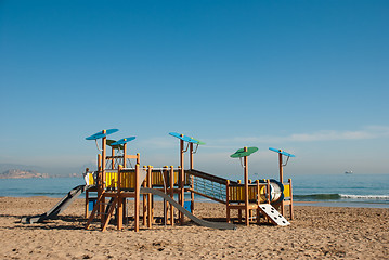 Image showing Beach fun