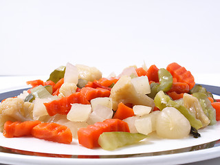 Image showing Mixed vegetables