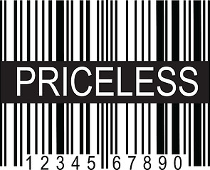 Image showing upc Code Priceless