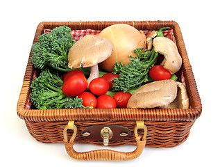 Image showing vegetable basket