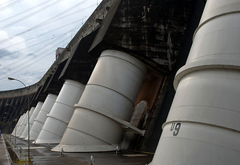 Image showing Itaipu biggest hydroelectric plant of the world