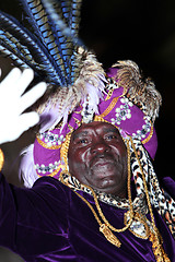 Image showing ARRECIFE- JANUARY 5: Balthazar King in the Big parade of the Bib