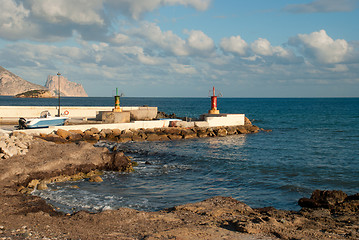 Image showing Small port