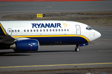 Image showing Ryanair flight