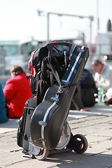 Image showing Musician's luggage