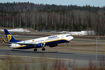 Image showing Ryanair take off # 1