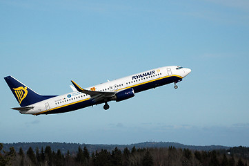 Image showing Ryanair take off # 3
