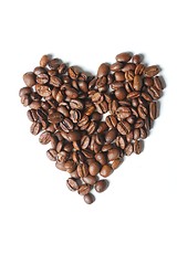 Image showing heart coffee