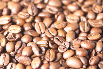 Image showing light coffee beans